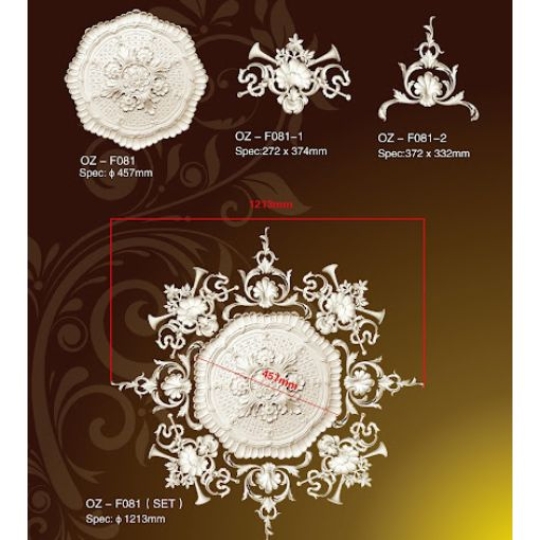 Phào chỉ PU OZ- F081